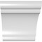 Ekena Millwork 5 1/2-in. W x 6-in. D x 6-in. H Olympic Architectural Grade PVC Knee Brace BRCP055X06X06OLY - alternate 2